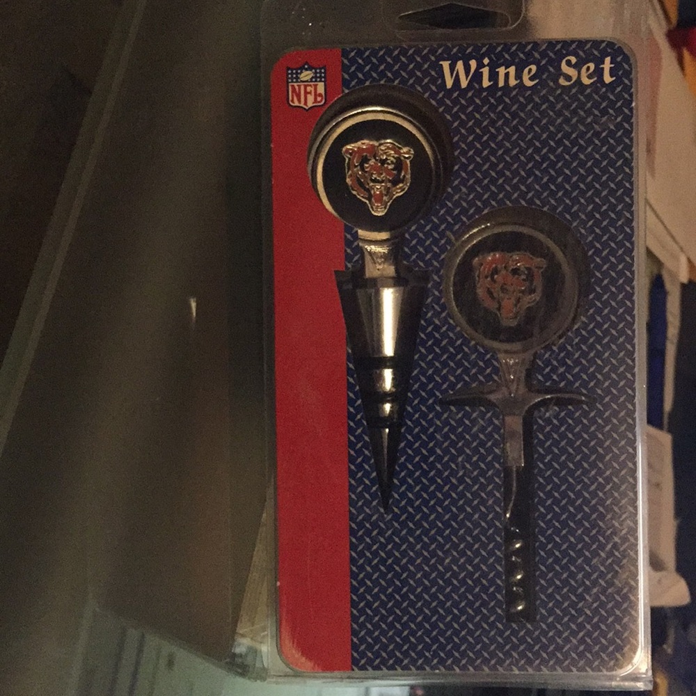 Chicago Bears Wine Bottle Opener